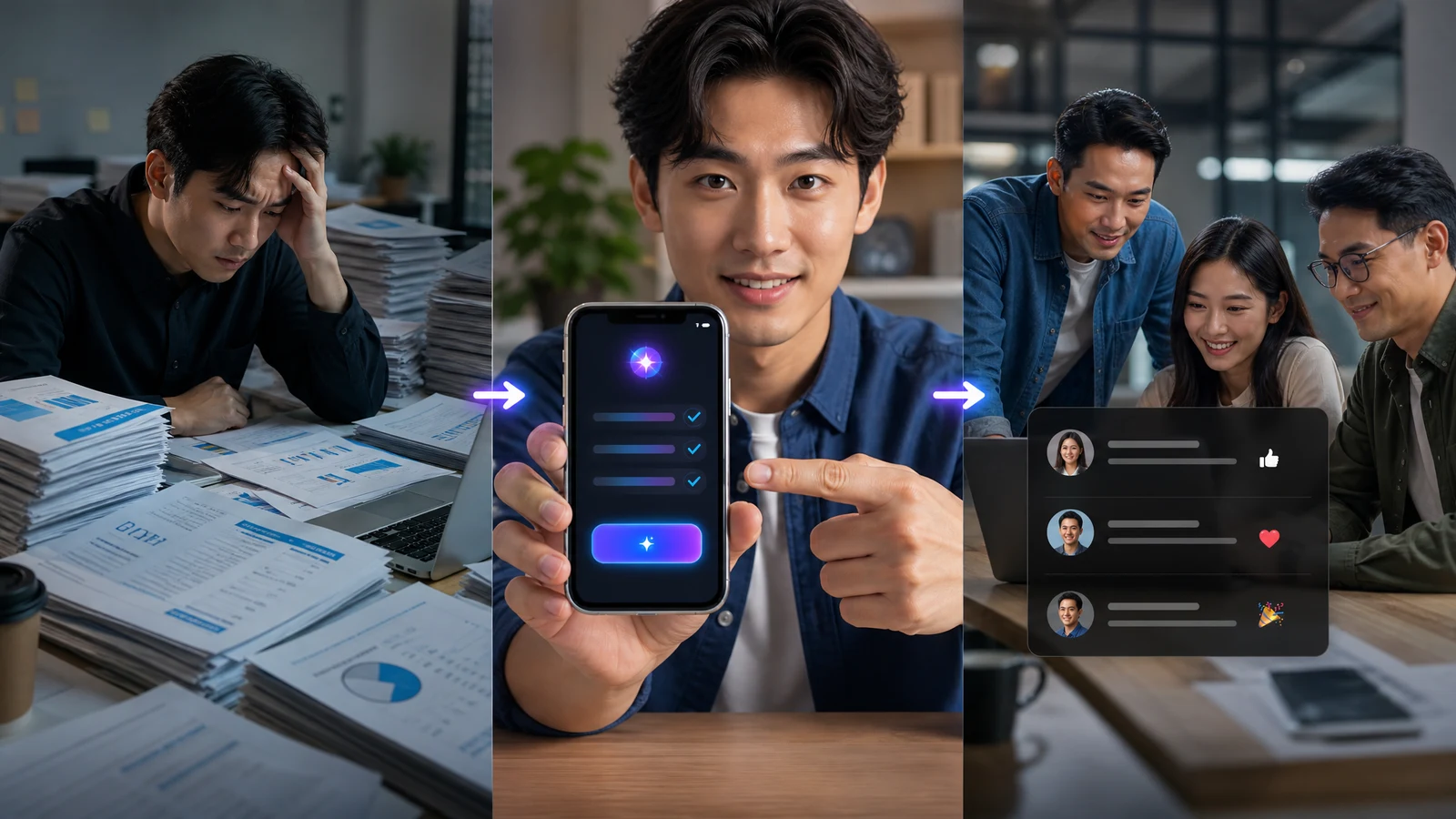 AI SaaS 工作流演示